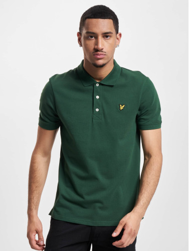Lyle & Scott Plain Polo Shirt Polo's & T-shirts Heren - Polo shirt - Groen - Maat XXL