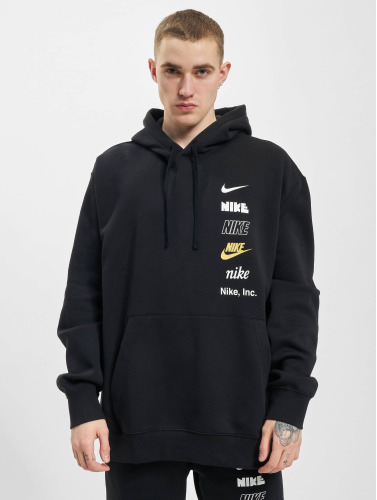 Nike / Hoody Club Logo in zwart