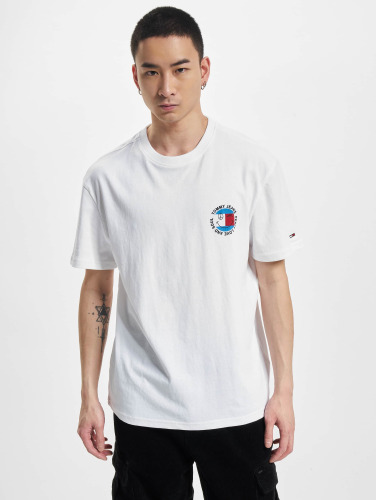 Tommy Jeans / t-shirt Peace Smiley in wit
