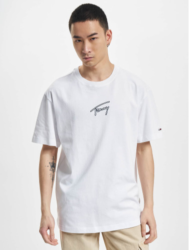Tommy Jeans / t-shirt Classic Signature in wit