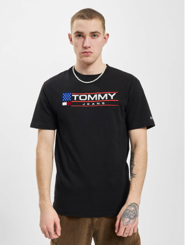 Tommy Jeans / t-shirt Classic Modern Sport Logo in zwart