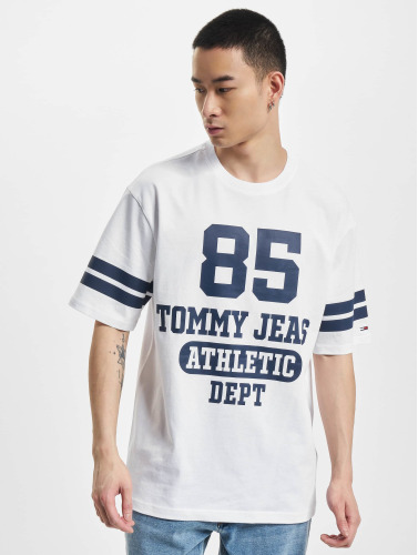 Tommy Jeans / t-shirt Skater College 85 Logo in wit