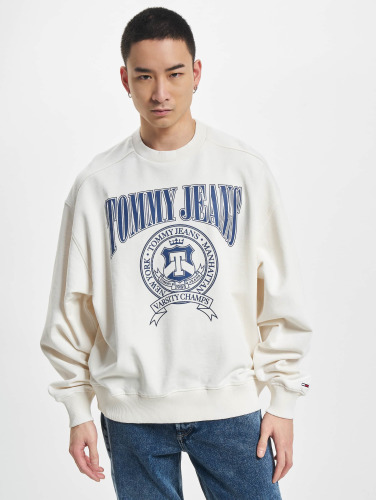 Tommy Jeans / trui Comfort Varsity Crew in wit