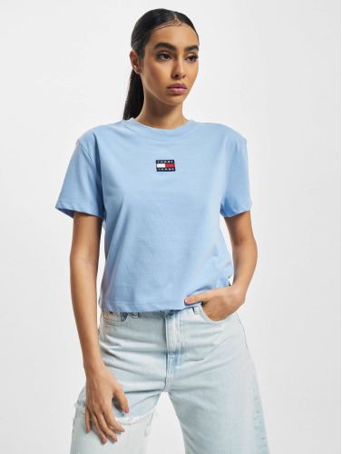 Tommy Jeans / t-shirt Center Badge in blauw