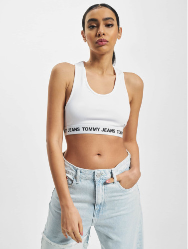 Tommy Jeans / top Logo Crop in wit