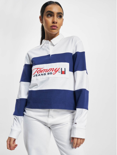 Tommy Jeans / poloshirt Archive Blocking Rugby in wit