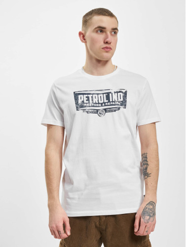 Petrol Industries / t-shirt Classic Print in wit