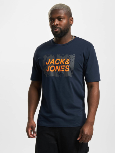 Jack & Jones / t-shirt Colauge Crew Neck in blauw