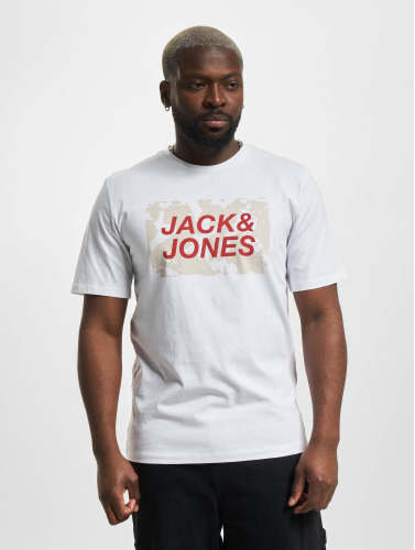 Jack & Jones / t-shirt Colauge Crew Neck in wit