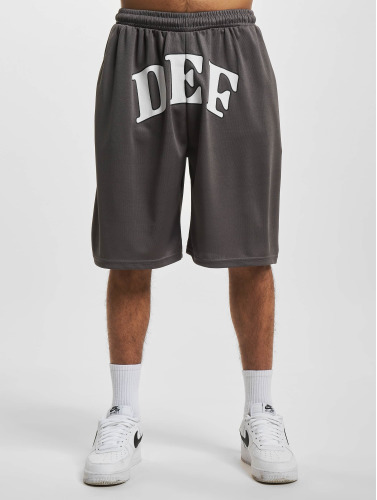 DEF / shorts PRINT in grijs