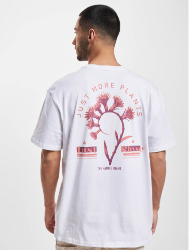 Just Rhyse / t-shirt JustMorePlants in wit