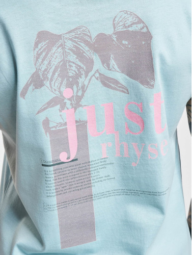 Just Rhyse / t-shirt Greenhouse in blauw