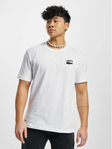 Lacoste / t-shirt Chest Croc in wit