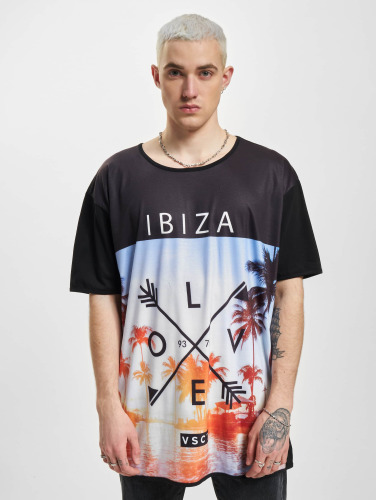 VSCT Clubwear / t-shirt Ibiza Love in zwart