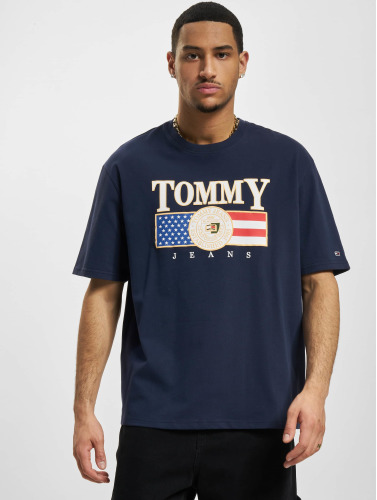 Tommy Jeans / t-shirt Skater Luxe USA in blauw