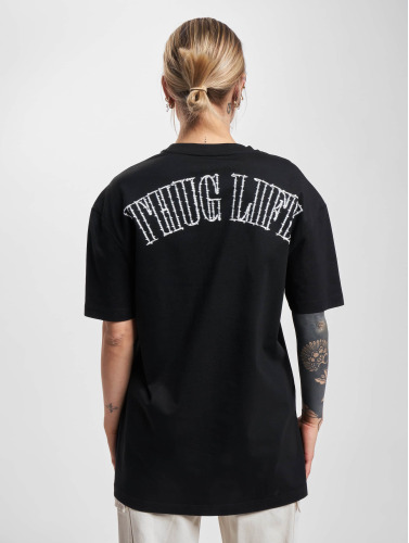 Thug Life / t-shirt Wire in zwart