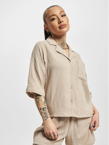 ONLY ONLTHYRA SS SHIRT NOOS WVN Dames Blouse - Maat S