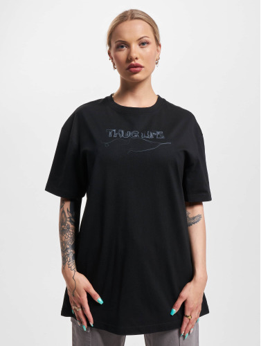 Thug Life / t-shirt Smoky in zwart