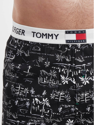 Tommy Hilfiger / boxershorts Woven Print Boxer in zwart