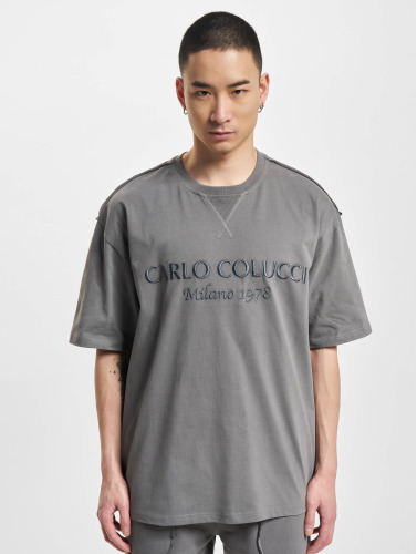 Carlo Colucci / t-shirt Oversize in grijs