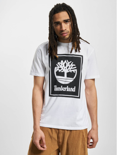 Timberland / t-shirt Stack Logo in wit