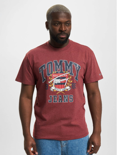 Tommy Jeans / t-shirt Vintage College in rood