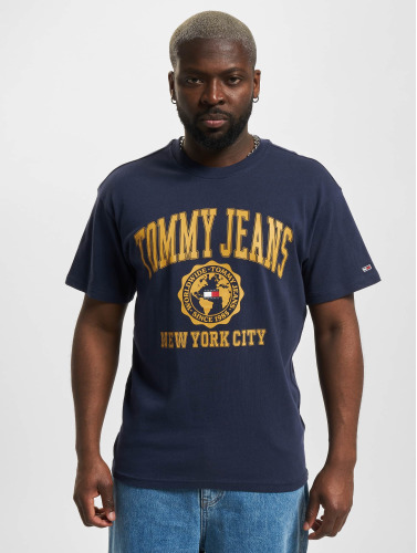 Tommy Jeans / t-shirt College Logo in blauw