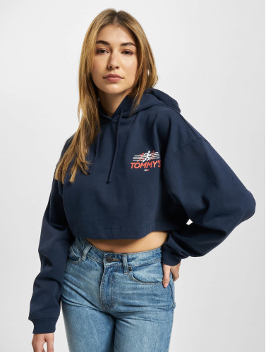 Tommy Jeans / Hoody Super Crop Sports Club in blauw