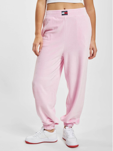 Tommy Jeans / joggingbroek Velour Badge in rose