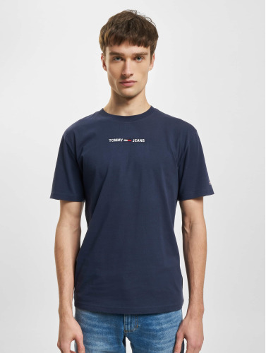 Tommy Hilfiger Small Text T-shirt - Mannen - navy