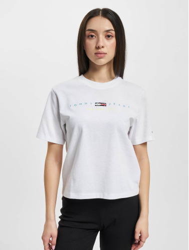Tommy Jeans / t-shirt Bxy Crop Modern Logo in wit