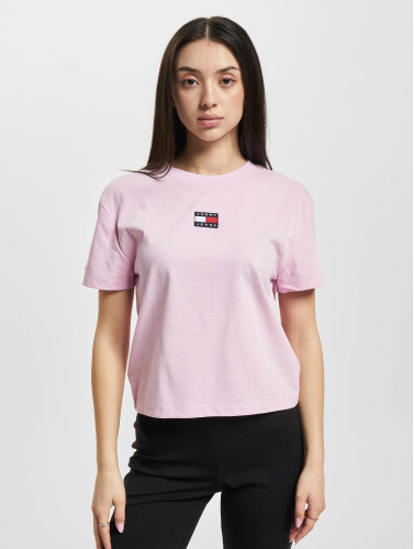 Tommy Jeans / t-shirt Center Badge in rose