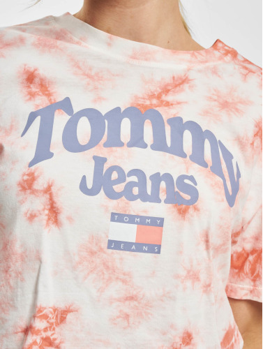 Tommy Hilfiger / t-shirt Super Crop Surf Logo in rood
