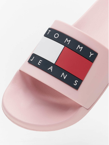 Tommy Hilfiger Jeans Women Slippers Dames - Roze - Maat 38