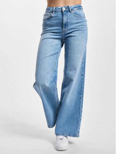 Only / Straight fit jeans Madison Blush Wide CRO371 in blauw