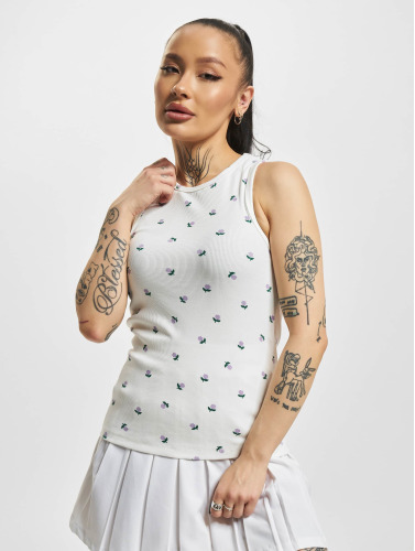 Only / Tanktop Fenja All Over Print in wit