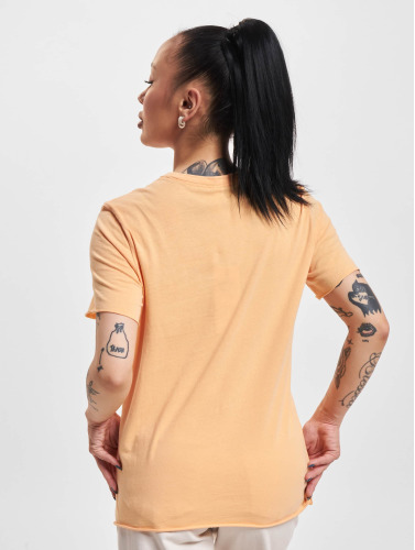 Only / t-shirt Lucy Palm Tiger Box in oranje