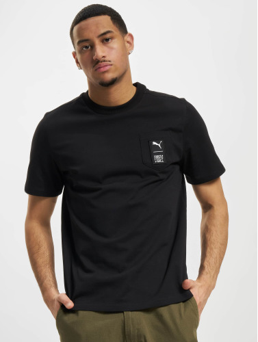 Puma / t-shirt First Mile in zwart