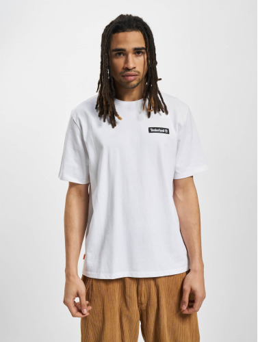 Timberland / t-shirt Woven Badge in wit