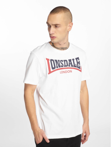Lonsdale London / t-shirt Two Tone in wit