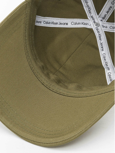 Calvin Klein / snapback cap Monogram in olijfgroen