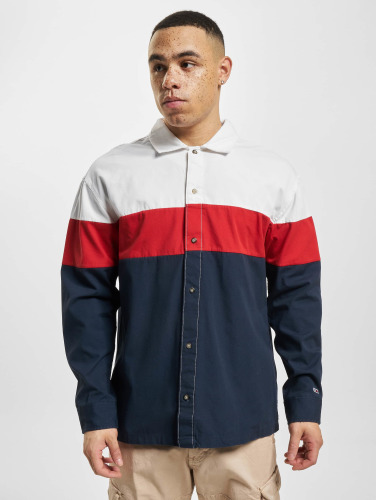 Tommy Jeans / overhemd Archive Rich Embro Overshirt in blauw
