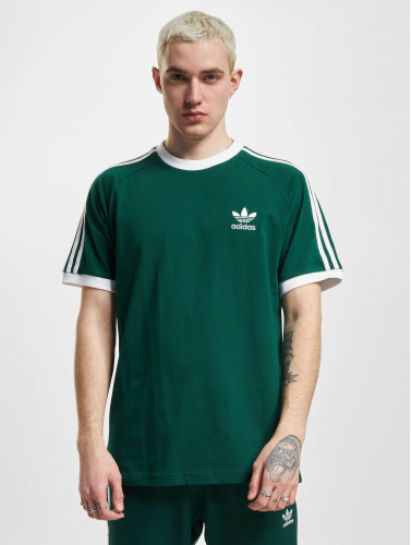 adidas Originals / t-shirt 3-Stripes in groen