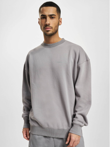 PEGADOR / trui Logo Oversized Sweater Vintage Washed Dusk Grey Gum in grijs