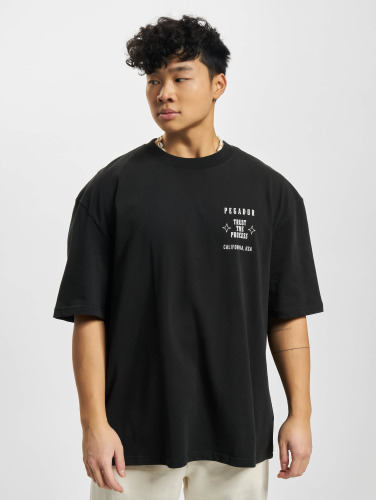 PEGADOR / t-shirt Salal Oversized in zwart