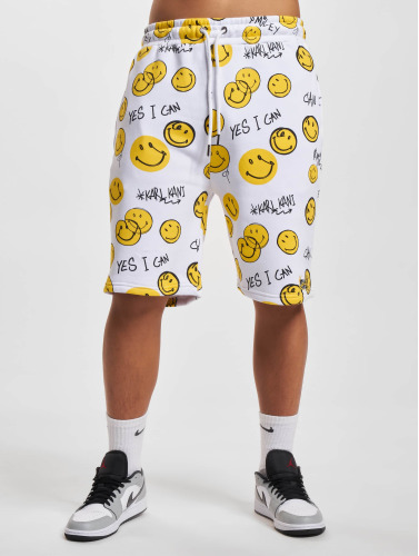 Karl Kani / shorts Small Signature Smiley® in wit