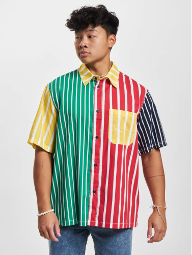Karl Kani / overhemd Chest Signature Stripe in bont