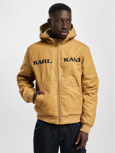 Karl Kani / Bomberjack Retro Hooded Twill in beige