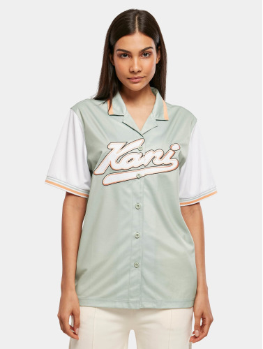 Karl Kani / overhemd Varsity Block Baseball in groen