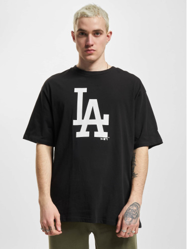New Era / t-shirt MBL Los Angeles Dodgers League Essentials Oversized in zwart